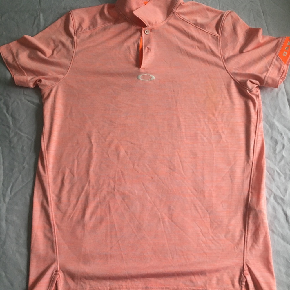 Oakley Pink Polo Shirt